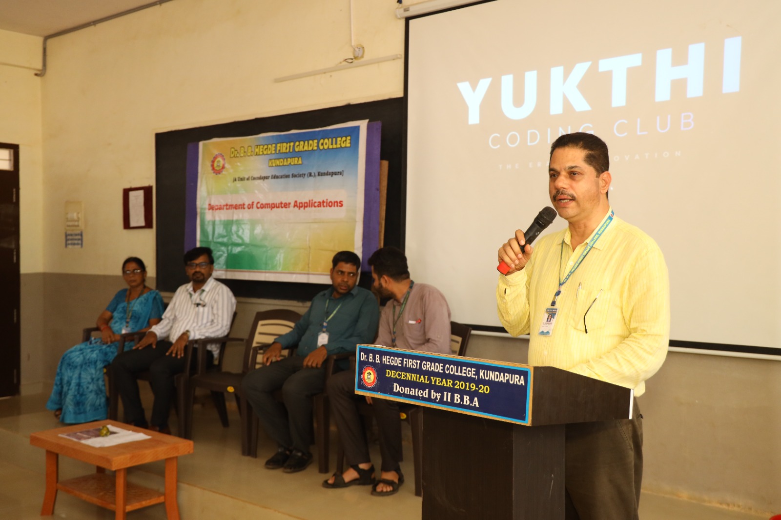 Inauguration of Coding Club